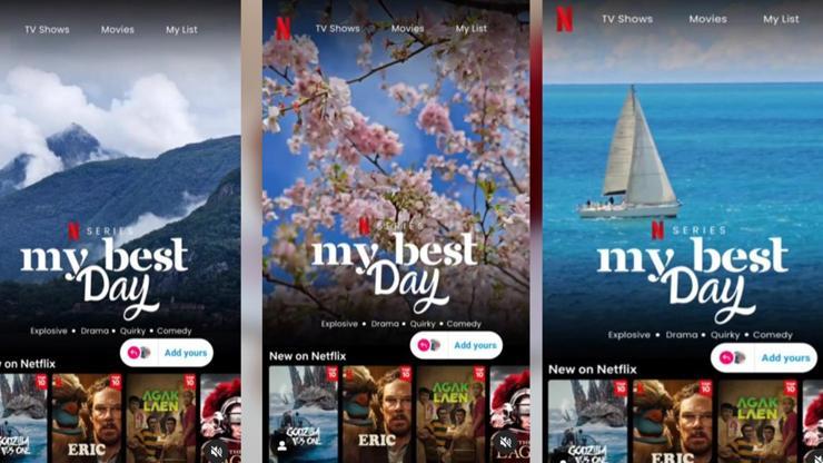 Instagram Netflix temalı ‘My Best Day’ nasıl yapılır Instagram film afişi akımı