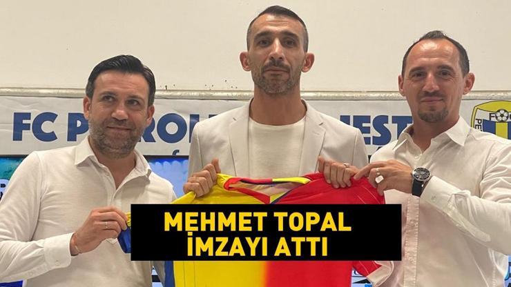 Mehmet Topal, imzayı attı