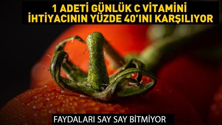 Bir tanesi bile günlük C vitamini ihtiyacınızın yüzde 40ını karşılıyor Meğer şifa deposuymuş 3 farklı kanserden koruyor Likopen zengini...