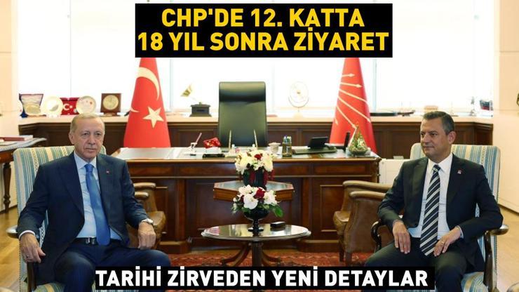 CHPde 12. katta 18 yıl sonra ziyaret Tarihi zirveden yeni detaylar