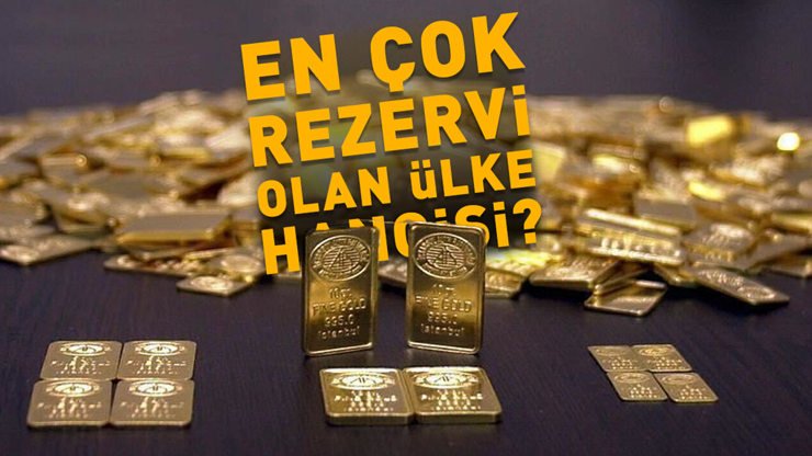 SON DAKİKA Altın rezervi en çok olan ülkeler listesi Türkiyenin ne kadar altını var (Güncel liste)