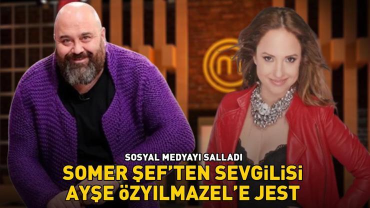 MasterChef Somer Sivrioğlundan sevgilisi Ayşe Özyılmazele sürpriz jest: 3 evetle 2. tura