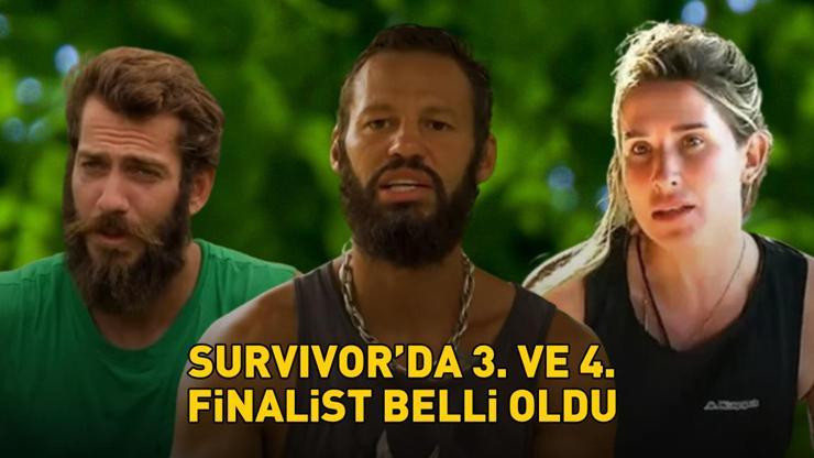 Survivorda 3. ve 4. finalist belli oldu Eski şampiyon Atakan yerle bir oldu