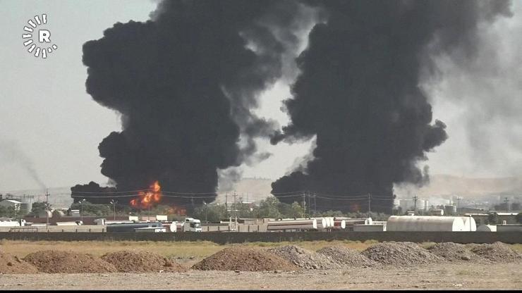 Irak petrol rafinerisinde yangın 20 saatte kontrol altına alınabildi