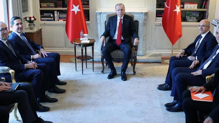 Cumhurbaşkanı Erdoğan, BBVA İcra Kurulu Başkanı Vila ile görüştü