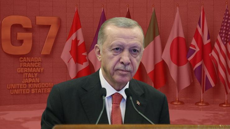 Merakla bekleniyor Erdoğan G7den ne mesaj verecek