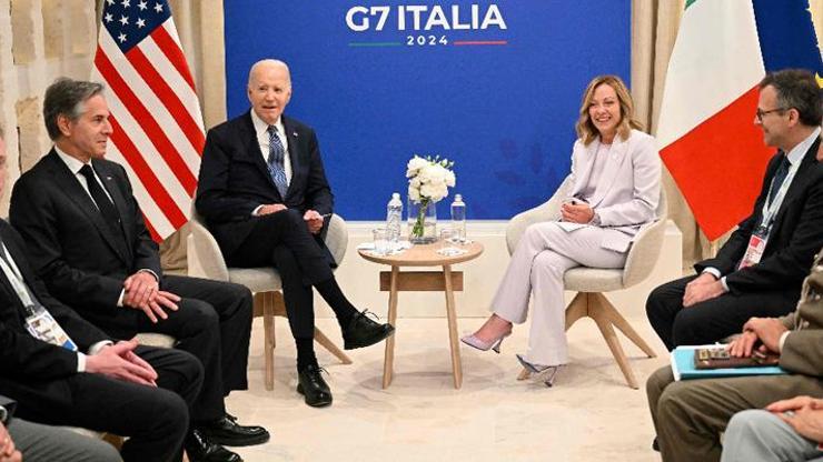 Biden, İtalya Başbakanı Meloni ile görüştü