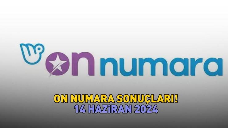 On Numara sonuçları açıklandı Milli Piyango Online 14 Haziran 2024 On Numara sonuç sorgulama ekranı