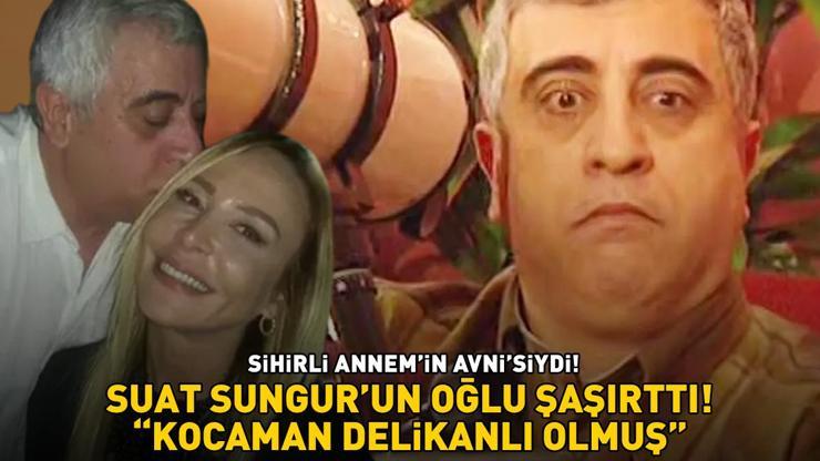 Sihirli Annemin Avnisi Suat Sungurun oğlu şaşırttı Kocaman delikanlı olmuş