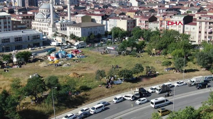İstanbul sokakları kesim alanına döndü