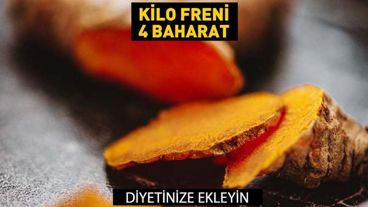 Kilo freni 4 baharat Tokluk hissini artırıyor, mideyi rahatlatıyor