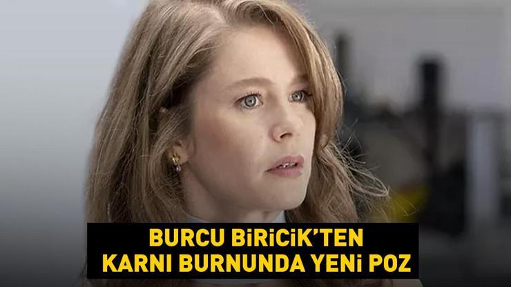 Anne olmak için gün sayıyor Camdaki Kızın Nalanı Burcu Biricik’ten karnı burnunda yepyeni poz