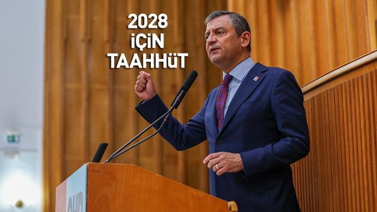 Özgür Özelden 2028 için taahhüt