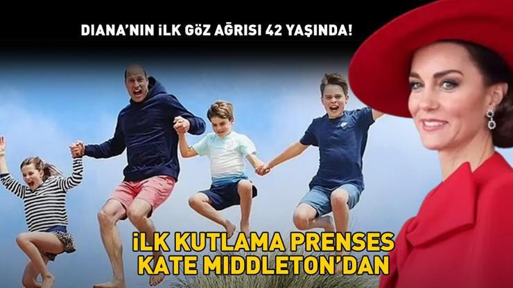 Diananın ilk göz ağrısı Prens William 42 yaşında İlk kutlama hasta prensesten