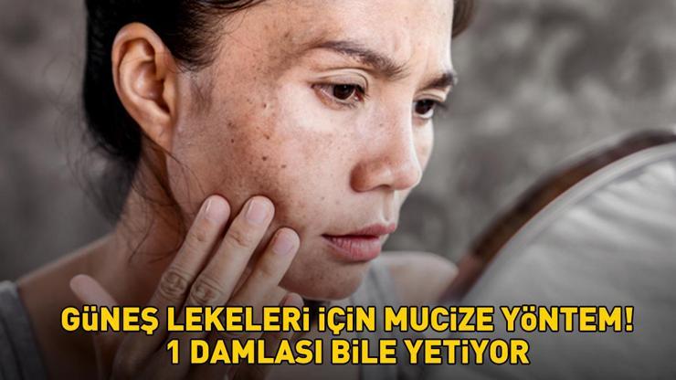 Bebek gibi bir cilt Güneş lekeleri için mucize yöntem Düzenli kullanımda 1 damlası bile yetiyor