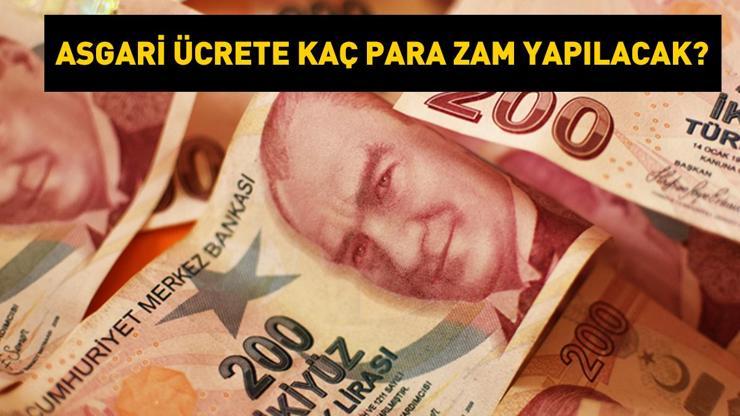 Asgari ücrete kaç para ara zam yapılacak Uzman isim rakam ve tarih verdi…