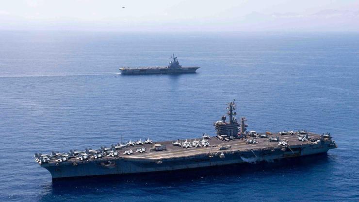Pentagon: Eisenhower uçak gemisi CENTCOM bölgesinden ayrıldı