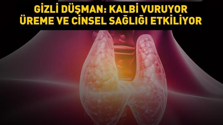 Gizli düşman: Kalbi vuruyor Üreme ve cinsel sağlığı olumsuz etkiliyor İşte o hastalık