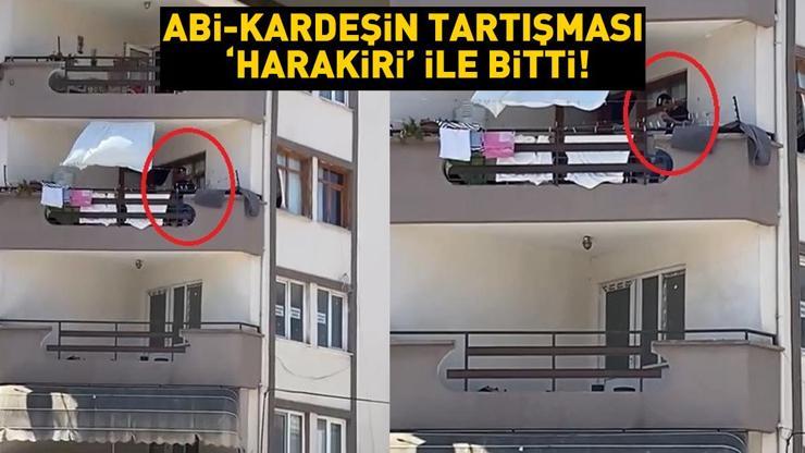 Abi-kardeşin tartışması harakiri ile bitti