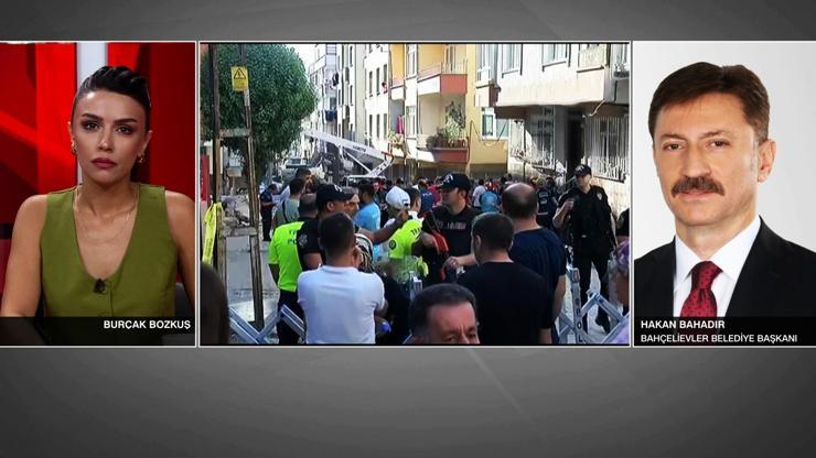 Bahçelievler Belediye Başkanı Hakan Bahadır CNN TÜRK’e konuştu: Çöken binanın 3 katı kaçak
