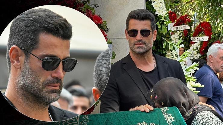 Volkan Demirel, babası Ali Naci Demireli son yolculuğuna gözyaşlarıyla uğurladı