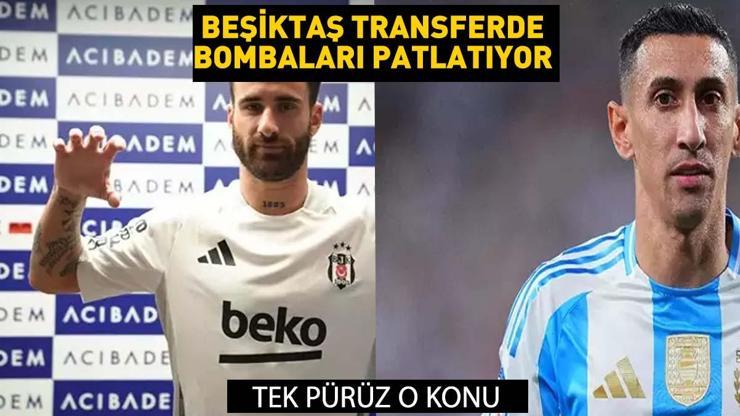 Beşiktaşta transfer bombası Rafa Silvadan sonra Di Maria İstanbula gelebilir İşte, o futbolcunun Beşiktaşa transferinde tek engel