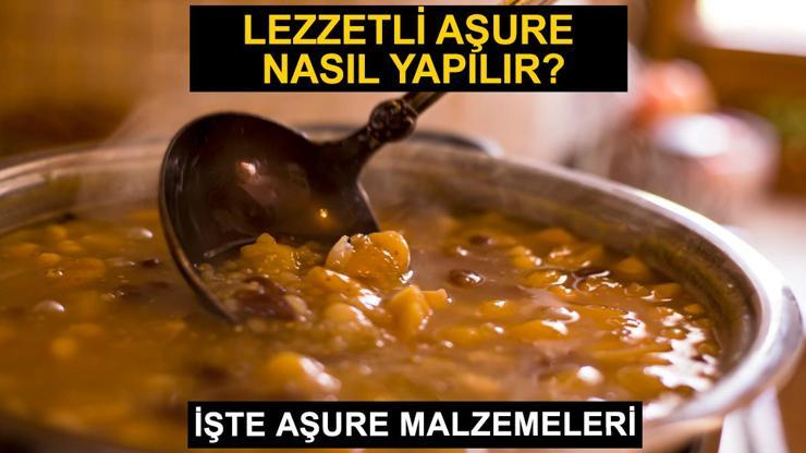 41 ÇEŞİT Aşure malzemeleri nelerdir Aşure en az kaç malzemeli olmalı