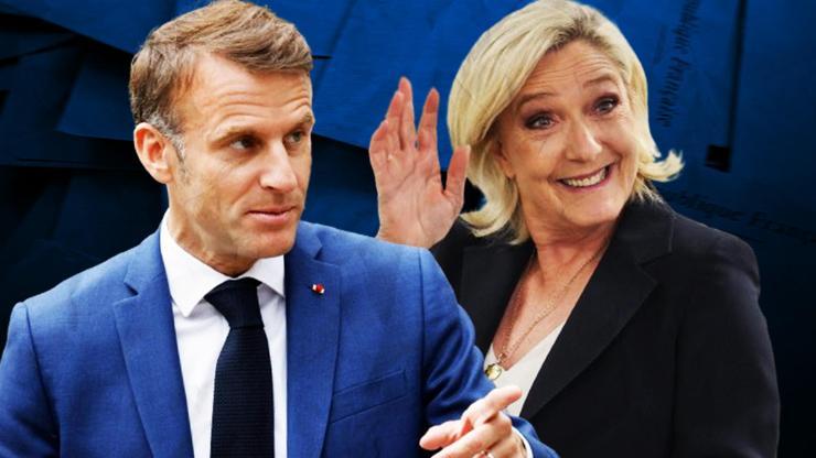 Fransa’da aşırı sağ ilk turu kazandı Macron sandıktan üçüncü çıktı