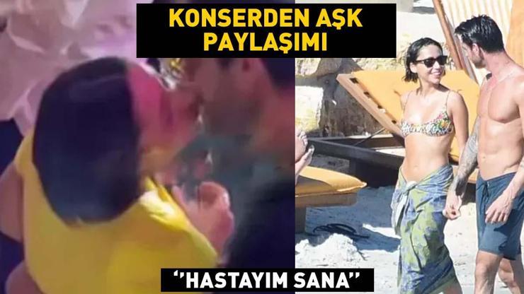 Konserden bomba paylaşım Serkay Tütüncüden Zeynep Bastıka: Hastayım sana