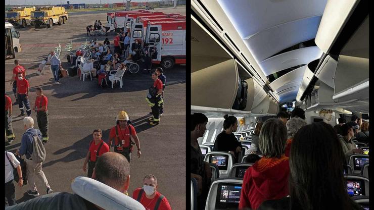 Havada türbülans paniği Yolcu uçağı acil iniş yaptı: 36 yaralı