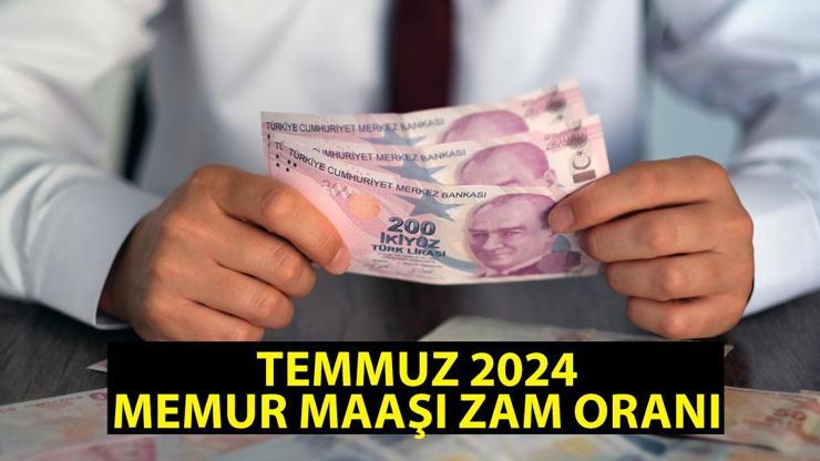 Memur ve emekli memur maaşı temmuz zam oranı 2024: En düşük memur maaşı kaç oldu 6 aylık enflasyon farkı