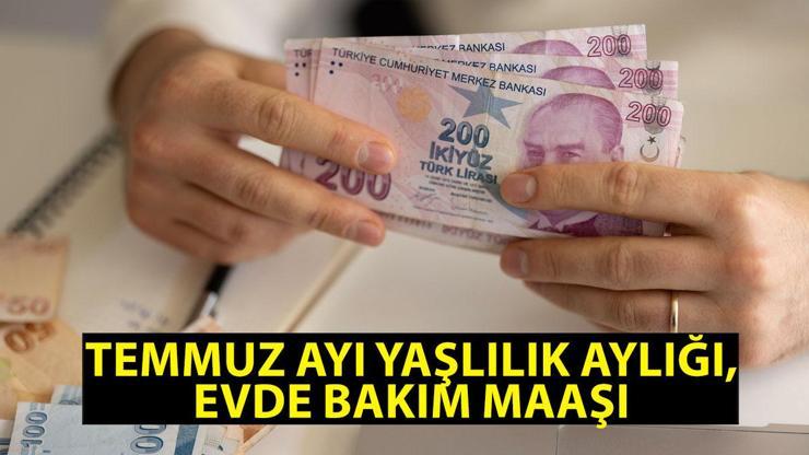 Yaşlılık aylığı, engelli maaşı, evde bakım maaşları ne kadar oldu