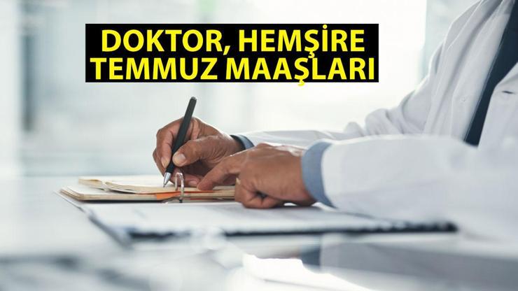 Doktor, hemşire, pratisyen doktor, uzman doktor ve aile hekimi maaşları 2024