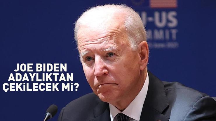 Joe Biden adaylıktan çekilecek mi Beyaz Saray nihai kararı açıkladı