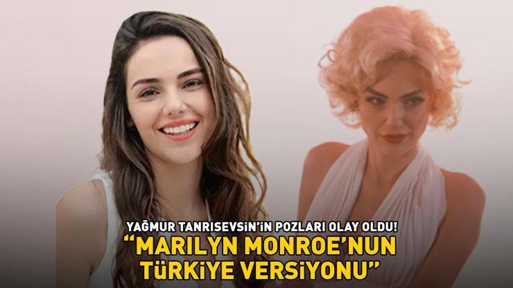 Güneşi Beklerkenin Melisiydi Yağmur Tanrısevsin’in pozları olay oldu ‘Marilyn Monroenun Türkiye versiyonu’