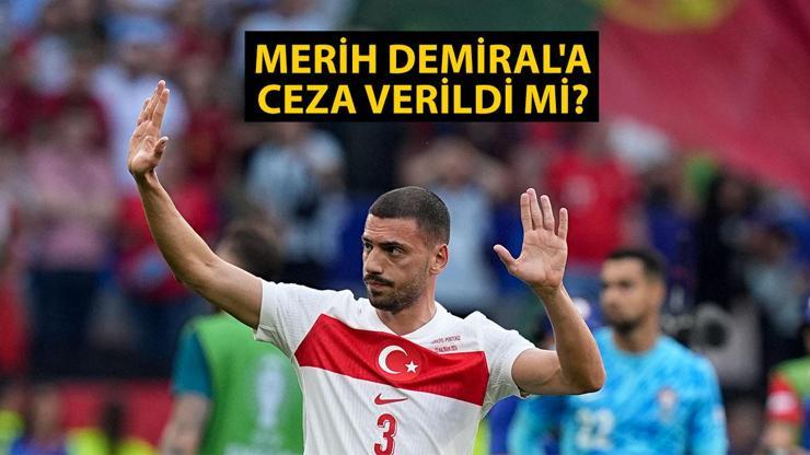 Merih Demiral Türkiye - Hollanda maçında oynayacak mı, yok mu UEFAdan Merih Demiral kararı