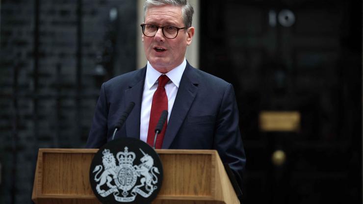 İngilterenin yeni başbakanı Keir Starmer’dan ilk açıklama: “Önce ülke, sonra parti”