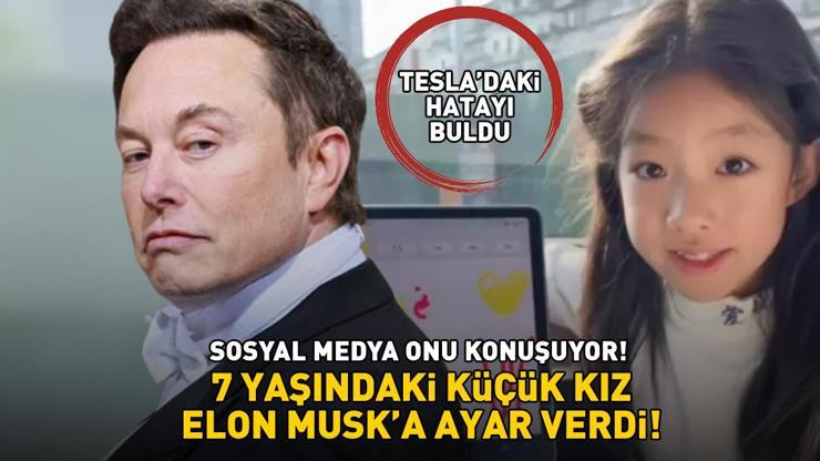 7 yaşındaki küçük kız Elon Muska ayar verdi Tesladaki teknik arızayı bakın nasıl buldu: Bunu düzeltebilir misin