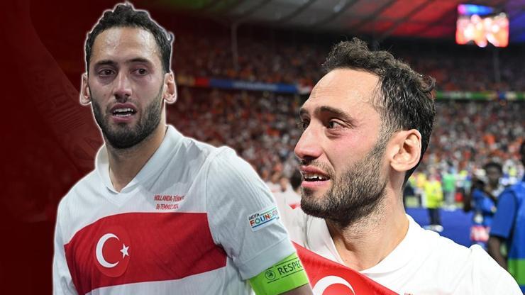 Hakan Çalhanoğlundan buruk rekor Milli Takım tarihine geçti...