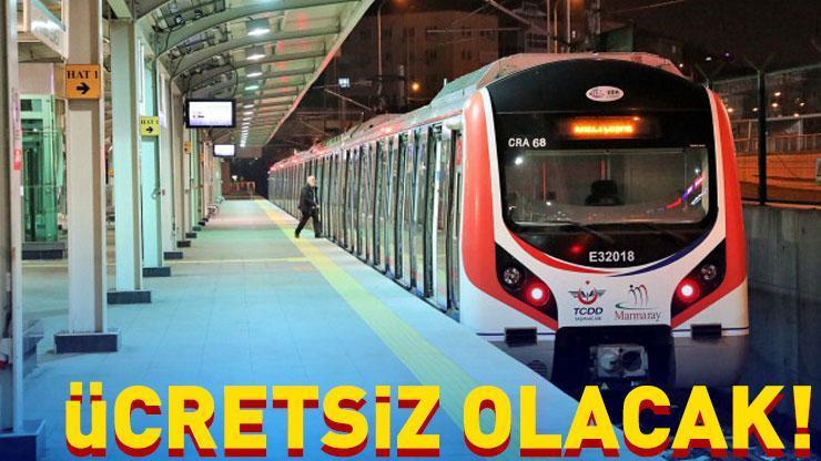 HABER... 15 Temmuzda toplu taşıma ücretsiz olacak