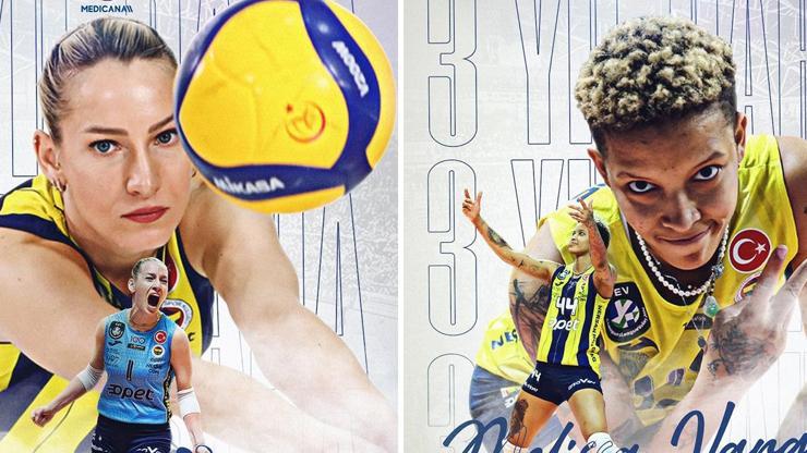 Fenerbahçe Kadın Voleybol Takımında 4 yıldızın sözleşmesi yenilendi Melissa Vargas ile 3 yıl daha...