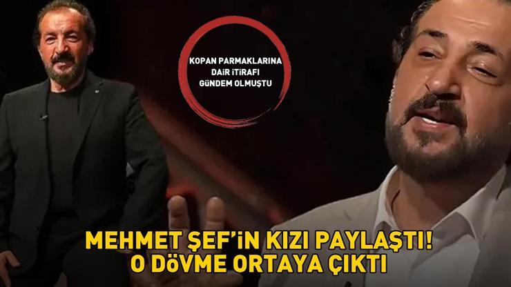 MasterChef Mehmet Yalçınkayanın kopan parmaklarına dair itirafı gündem olmuştu Kızı paylaştı O dövme ortaya çıktı