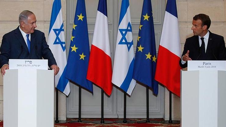 Macron ve Netanyahu arasında ipler gerildi