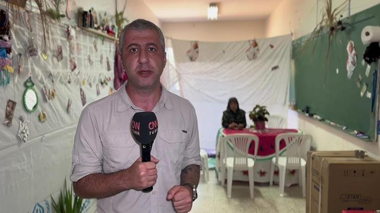 Saldırı altındaki Lübnanlılar ne diyor CNN TÜRK okula sığınan Lübnanlılarla konuştu