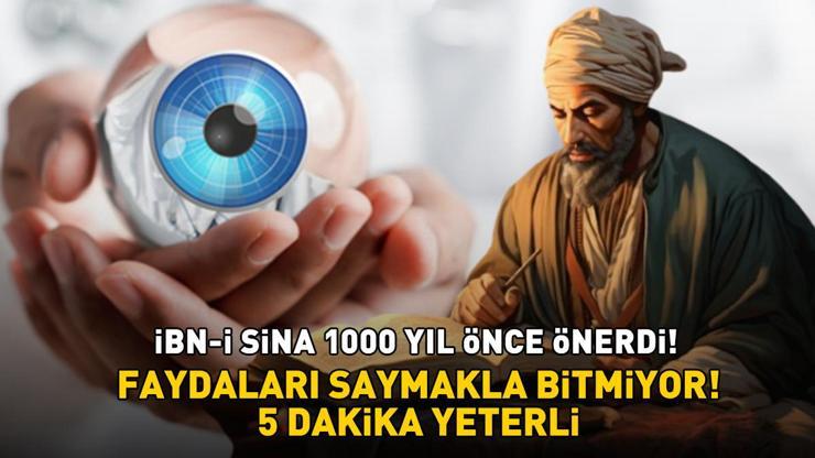 İbn-i Sina 1000 yıl önce önerdi Faydaları saymakla bitmiyor: 5 dakika yeterli