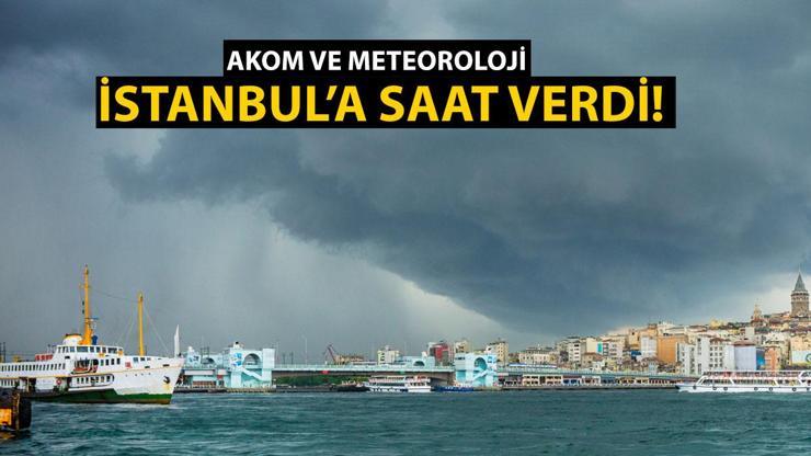 AKOM ve Meteoroloji İstanbula saat verdi: Bugün (11 Temmuz) hava nasıl olacak