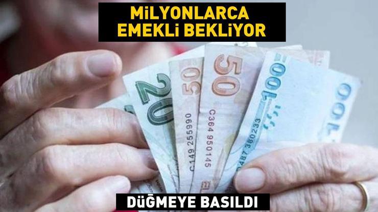 SON DAKİKA HABERİ... Milyonlarca emekli bekliyor En düşük maaşa zam için düğmeye basıldı