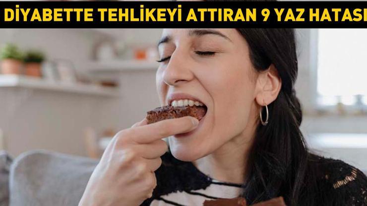 Son 20 yılda yüzde 100 arttı Serinleten içeceklerden cezbedici tatlılara... Diyabette tehlikeyi arttıran 9 yaz hatası