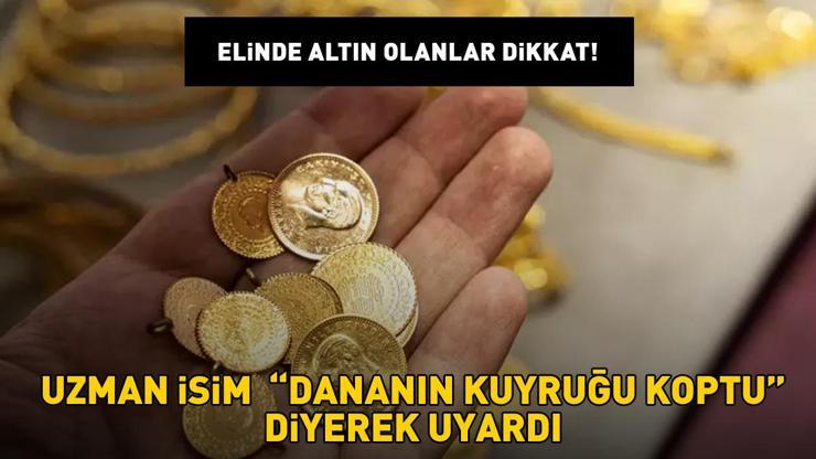 ELİNDE ALTIN OLANLAR DİKKAT İslam Memiş Beklenen gün geldi çattı diyerek uyardı Dananın kuyruğu koptu