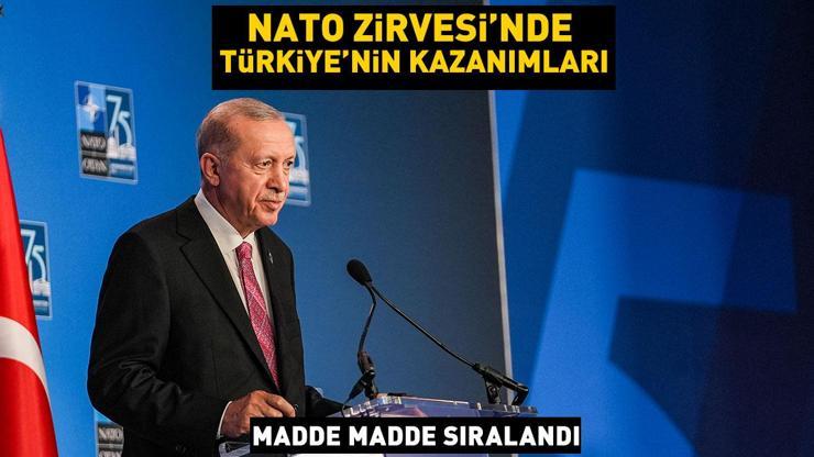 HABER... Madde madde sıraladı NATO Zirvesi’nde Türkiye’nin kazanımları